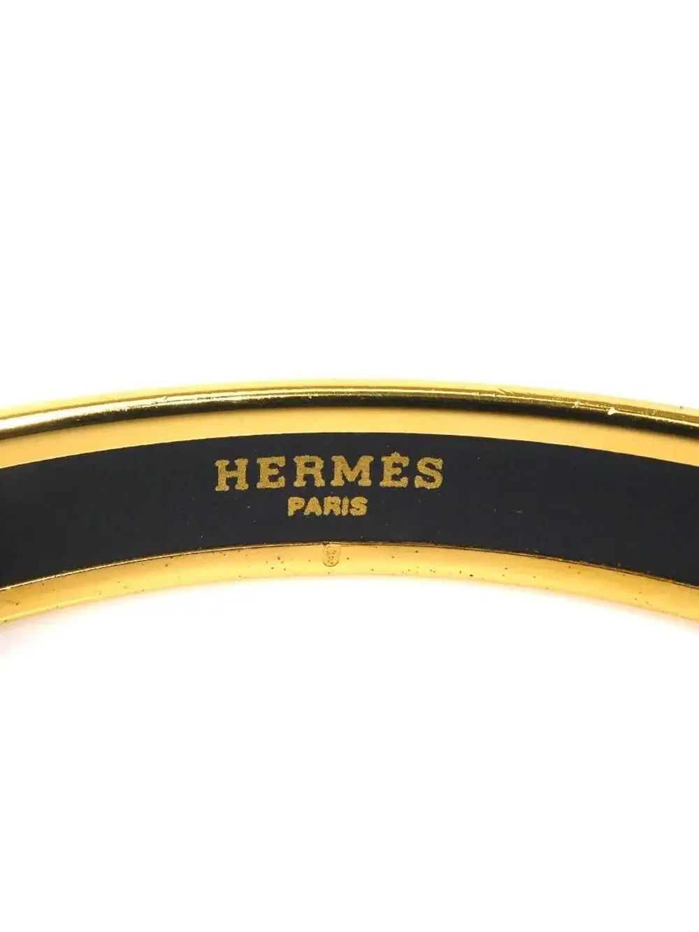 Auth Hermes Cloisonne Bangle Bracelet #307820H24B